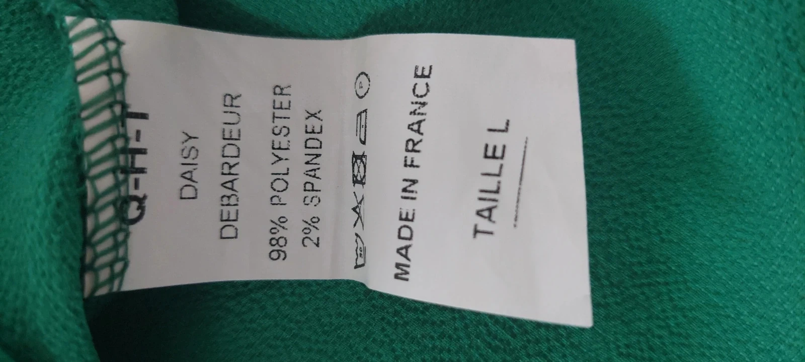 Debardeur vert avec col V style tennis - Taille L - Excellent etat – photo 10